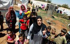 Una refugiada siria: "Mi hijo sólo sabía decir bum bum"